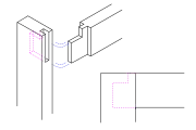 A haunched stub tenon corner joint