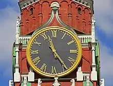 Kremlin clock