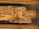 Statue of Moses - part of the reredos in New College Chapel, Oxford