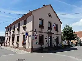 The town hall in Mothern