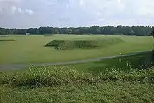 Image 33The Moundville Archaeological Site in Hale County. It was occupied by Native Americans of the Mississippian culture from 1000 to 1450 CE. (from Alabama)