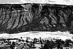 Mount Everts from Mammoth terraces