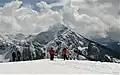 North aspect of Mount Cartier seen from Revelstoke ski slopes