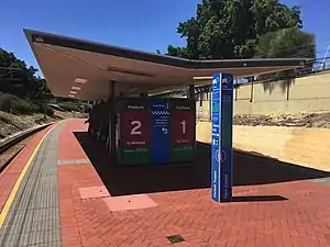 Mount Lawley station shelter