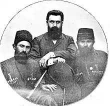 Mountain Jewish delegates with Theodor Herzl at the First Zionist Congress, held in Basel, Switzerland (1897)