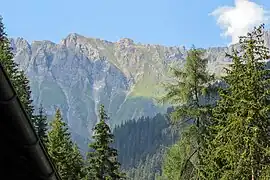 Mountains in Safien Valley