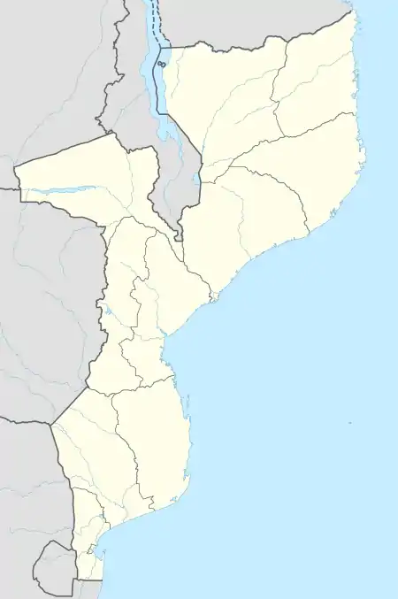 Langima is located in Mozambique