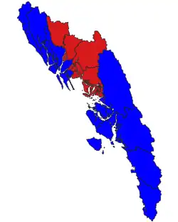 Location in Rakhine State