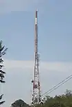 Communications towers on Mount Nardi, New South Wales, Australia: the NRN8 (originally: RTN-8) tower (former analogue TV + other current uses)