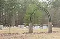 Mt. Zion Methodist Church Cemetery, entrance