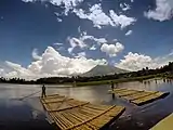 View of Mt. Mayon via Sumlang Lake in Albay