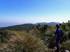 View of Zambales Mountain Range from Mt. Tapulao summit