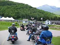 Entrance to the Mount Washington Auto road