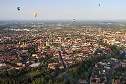 Aerial view of Münster