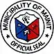 Official seal of Mainit