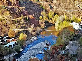 Munzur River runs through the province