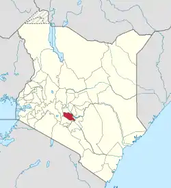 Location in Kenya