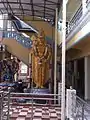 Statue of Murugan with Vel