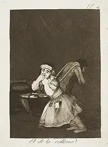 Capricho No. 4: El de la Rollona (Nanny's boy)