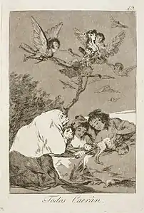 Capricho No. 19: Todos caerán (Everyone will fall)