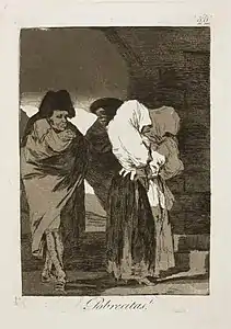 Capricho No. 22: ¡Pobrecitas! (Poor little girls!)