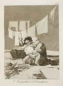 Capricho No. 25: Si quebró el cántaro (He broke the pitcher)