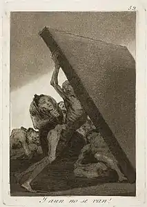 Capricho No. 59: ¡Y aún no se van! (And still they don't go!)