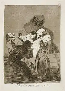 Capricho No. 79: Nadie nos ha visto (No one has seen us)