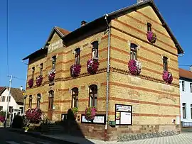 The town hall in Mussig