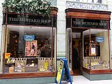 The Colman's Mustard Shop & Museum in The Royal Arcade, Norwich, England