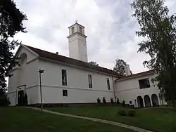 Muurame church, designed by Alvar Aalto