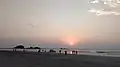 Sunset at Muzhappilangad Beach