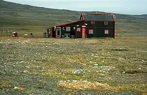 Hut at Myggbukta