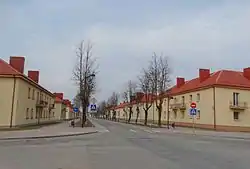 Avenue in the town centre