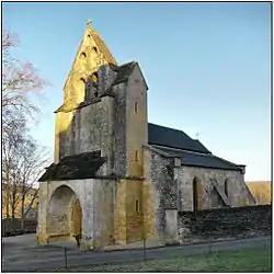 The church in Nadaillac-de-Rouge