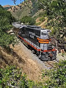 Southern Pacific #5623 at the Niles Canyon Railway in 2006.