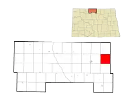 Location of Cordelia Township