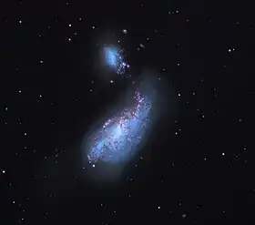 NGC 4485 and NGC 4490.