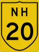 National Highway 20 shield}}