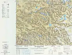 Map including Dahongliutan (Ta-hung-liu-t'an) (DMA, 1982)