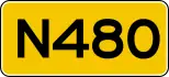 Provincial highway 480 shield}}