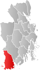 Brunlanes within Vestfold