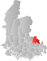 Hægeland within Vest-Agder