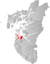 Hetland within Rogaland