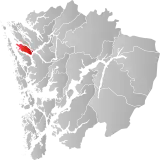 Meland within Hordaland