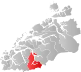 Stranda within Møre og Romsdal