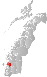 Vevelstad within Nordland