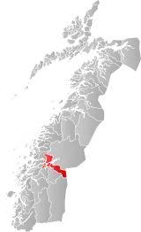 Sør-Rana within Nordland