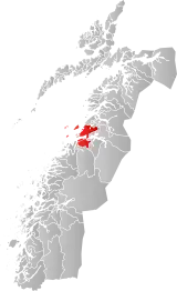 Bodin within Nordland