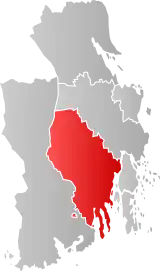 Sandefjord within Vestfold